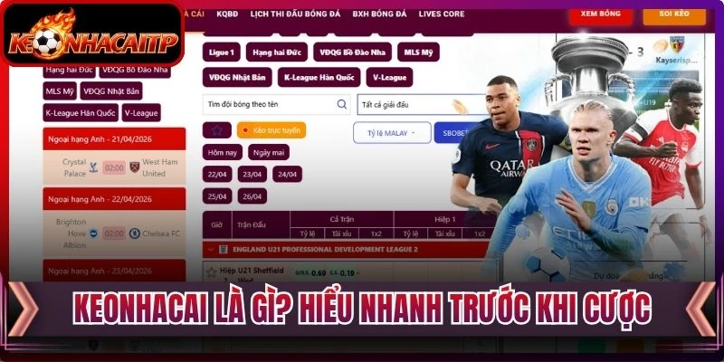 Keonhacai là gì? Hiểu nhanh trước khi cược